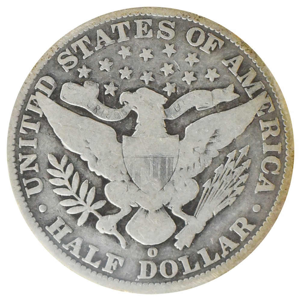 1892-O Barber Half Dollar (G/VG)