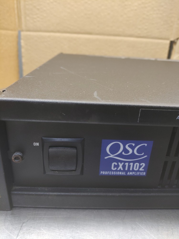 QSC CX1102 2-Channel Power Amplifier (Fully tested)