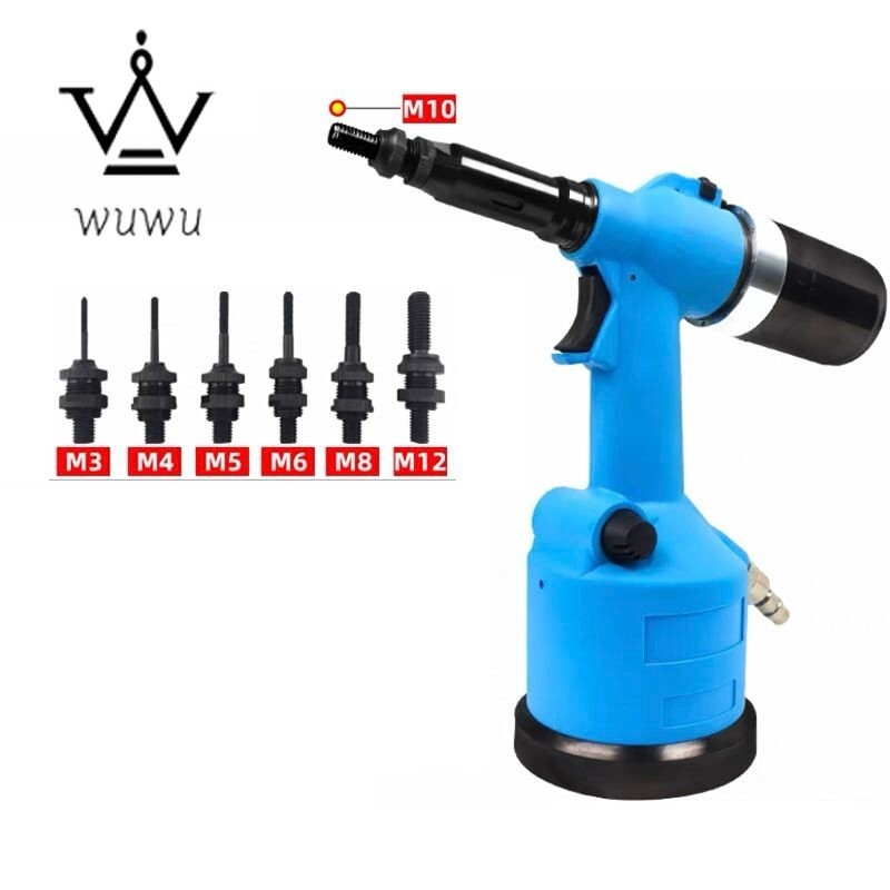 Automatic Insert Threaded Riveting Rivnut Tool Pneumatic Air Rivet Nut Guns