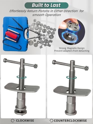 Brake Caliper Compression Tool 36 Piece Disc Brake Caliper Tool Kit for Pad