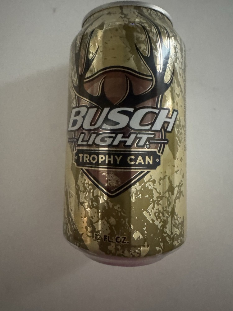 Busch Light Trophy Can 2016 Rare Collectible