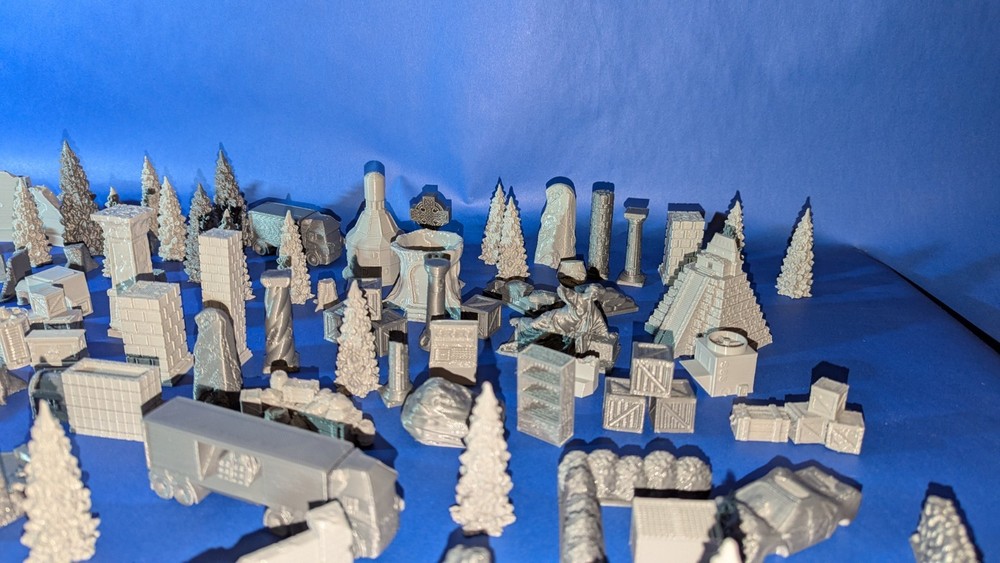 203 Pieces of scatter terrain bundle