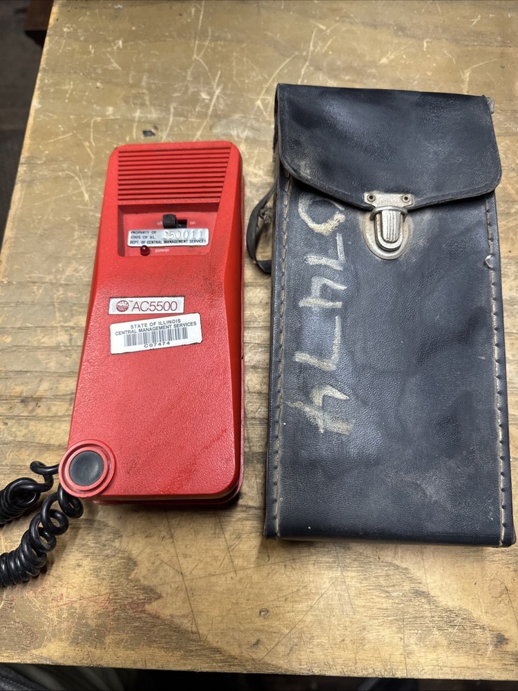 Mac Tools AC5500 Automatic Halogen Leak Detector w/ Case 22JS2811-A7F