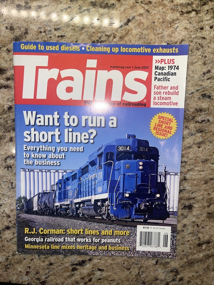 TRAINS Railroad Magazine June 2007