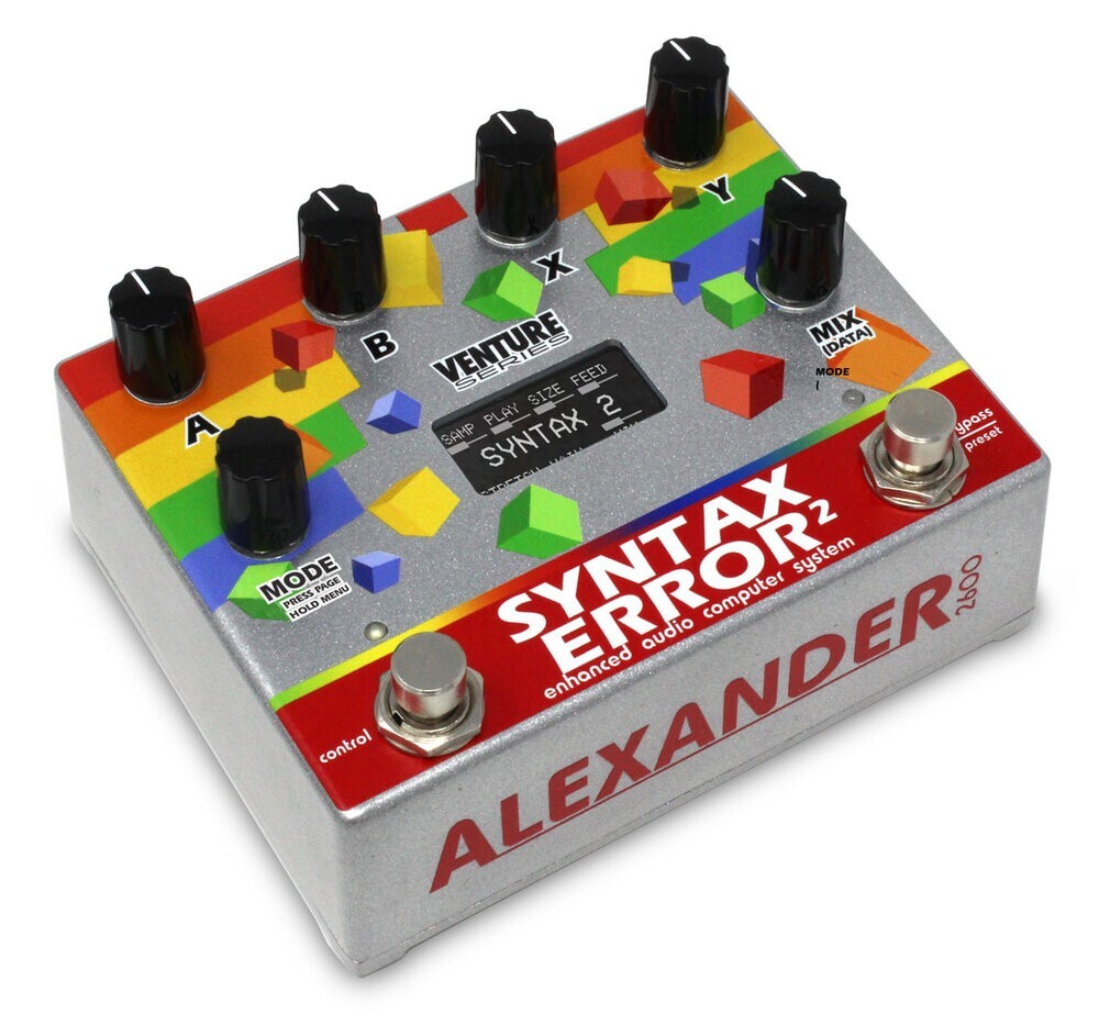 New Alexander Syntax Error 2 Enhanced Audio Computer System Guitar Effects Pedal