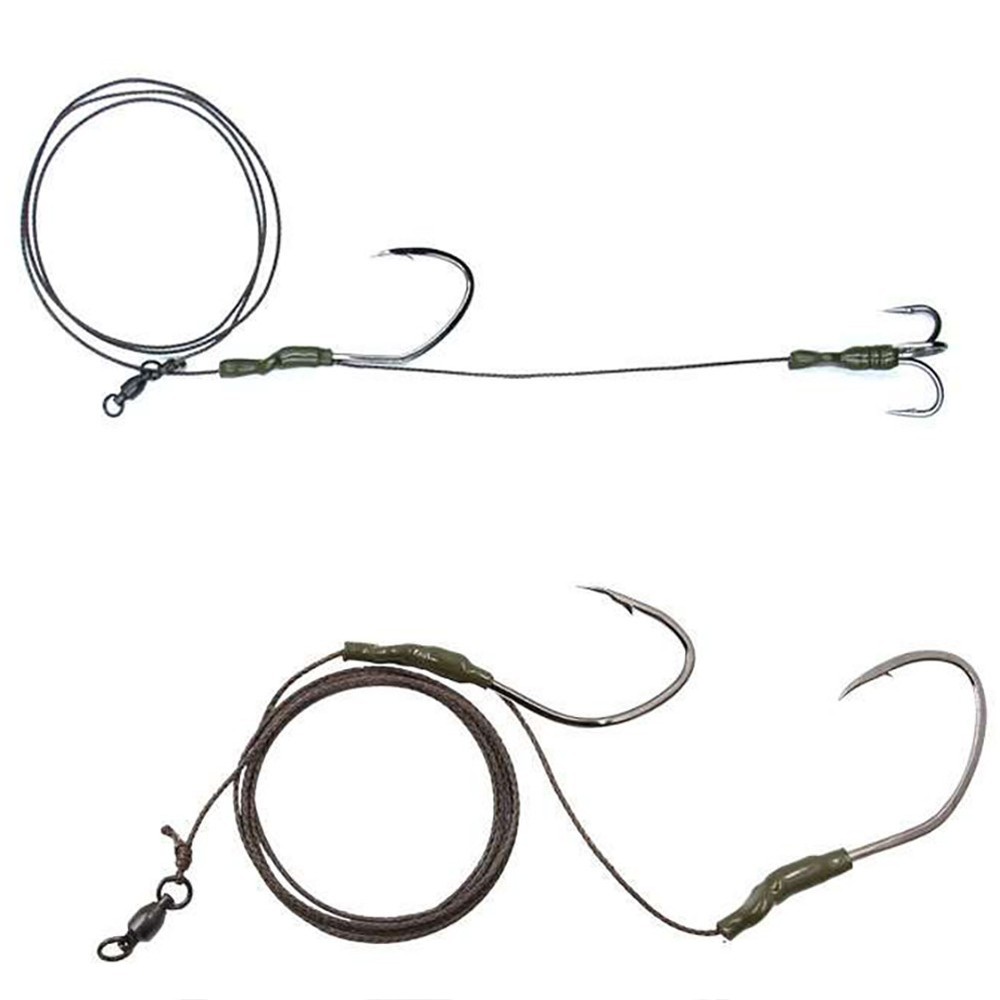 Freshwater Catfish Rig with Optimized Bait Compatibility and Strong Hooks