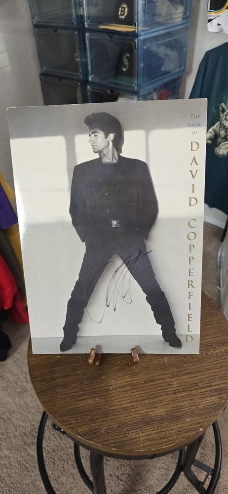 The Magic of David Copperfield - Signed 1992 Program Guide.