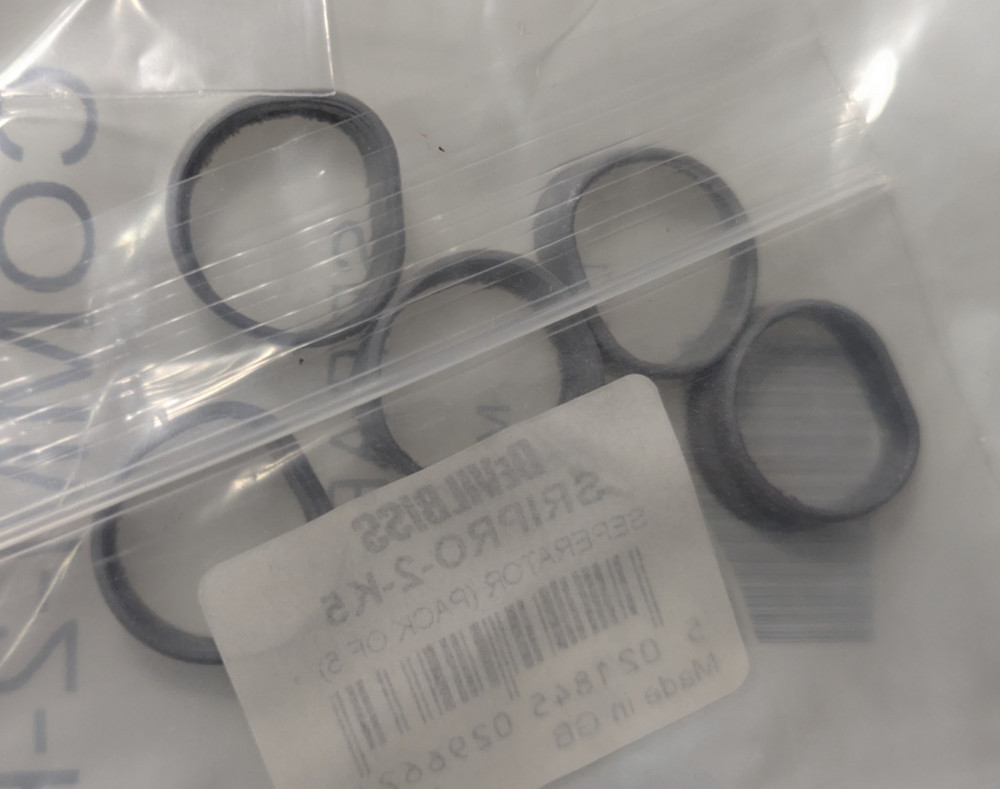 Pack of 5 Genuine DeVilbiss Compact Mini Separators COMM-2-K5 NEW