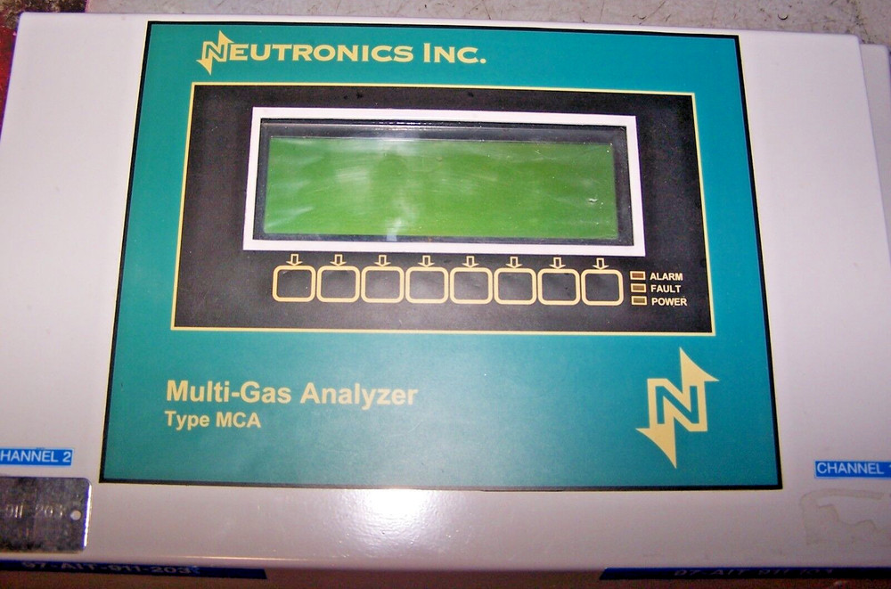 Neutronics Type MCA Multi-Gas Analyzer 120 VAC