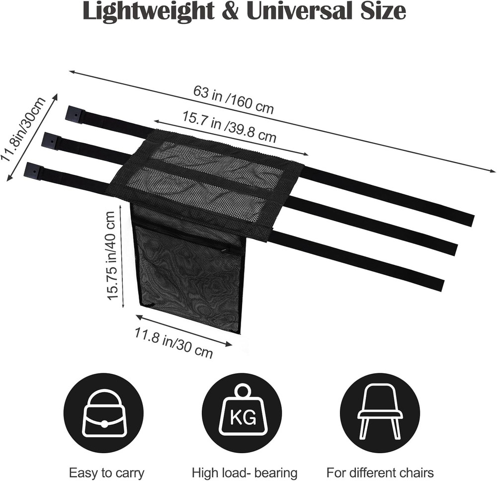 Universal Tree Stand Seat Replacement with Pocket 16 X 12Inch black-1