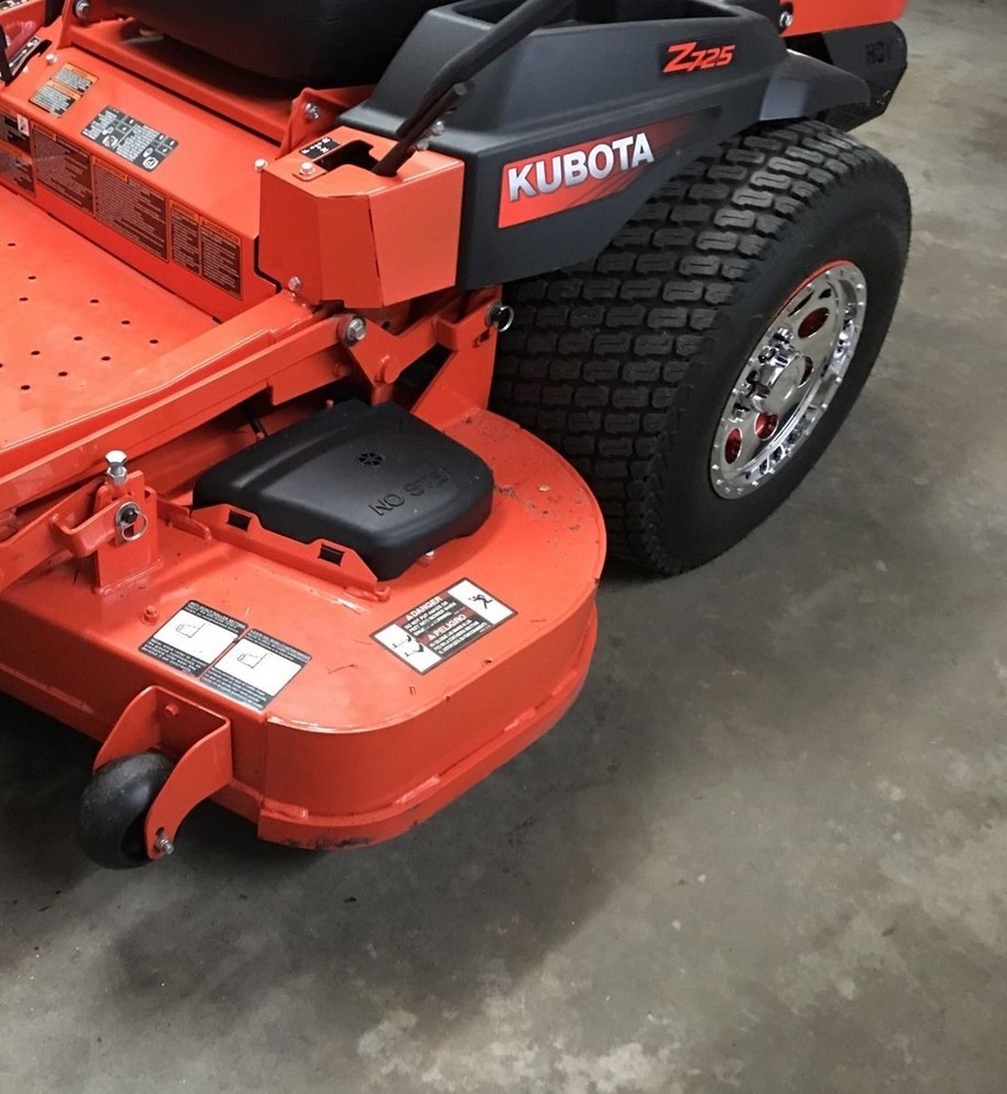 (2) 12" + (4) 6" Chrome Mower Wheel Hub Cap Rim Covers SHARP!! Phoenix USA