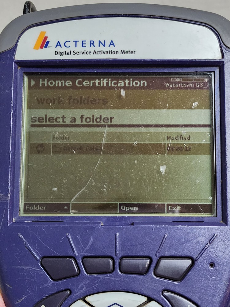 Acterna DSAM-2500B, Home Certification, Secure Sync