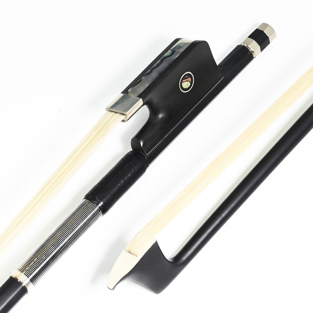 Full Size Carbon Fiber Viola Bow White 4/4