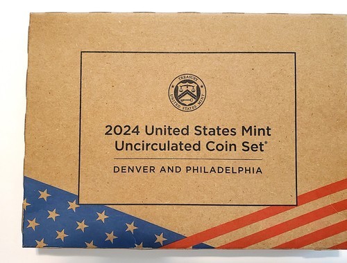 2024 US Mint Uncirculated Coin Set Unopened Box