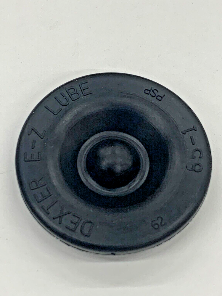 2 Pack GENUINE DEXTER EZ Lube Grease Cap Rubber Plug Rubber Insert Trailer Axle
