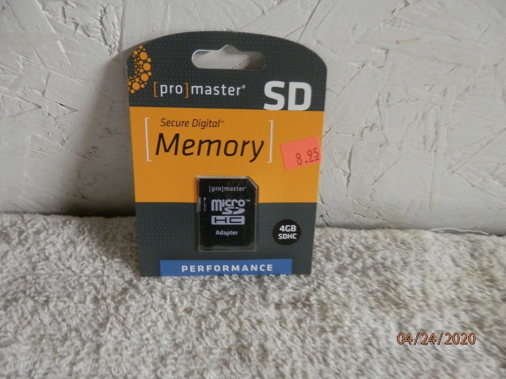 ProMaster 4GB MicroSDHC Card - OEM - 9919