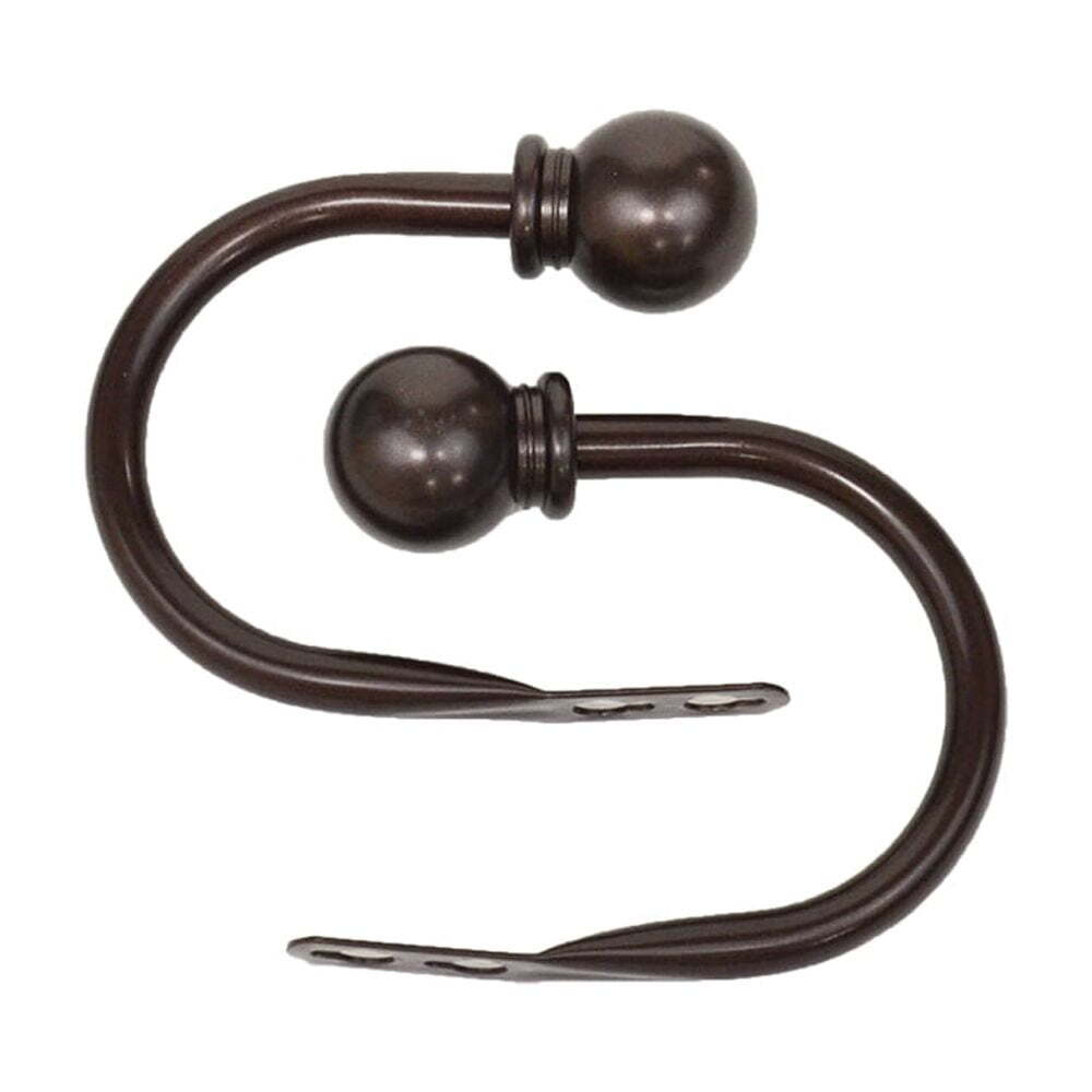 Mainstays Ball Curtain Holdback Medium Bronze, Set of Two