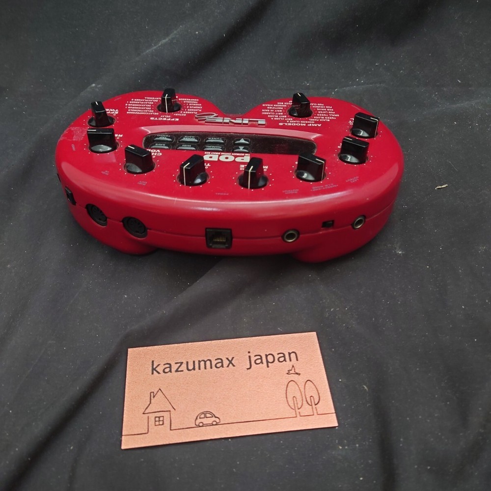 Line 6 POD Multi Effects Amplifier Ultimate Guitar Direct Untested