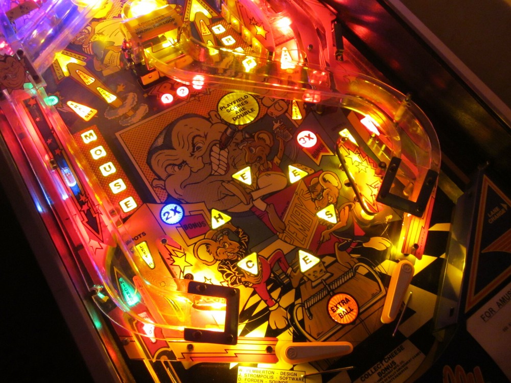 MOUSIN' AROUND Pinball - NON GHOSTING Lighting Kit custom SUPER BRIGHT KIT