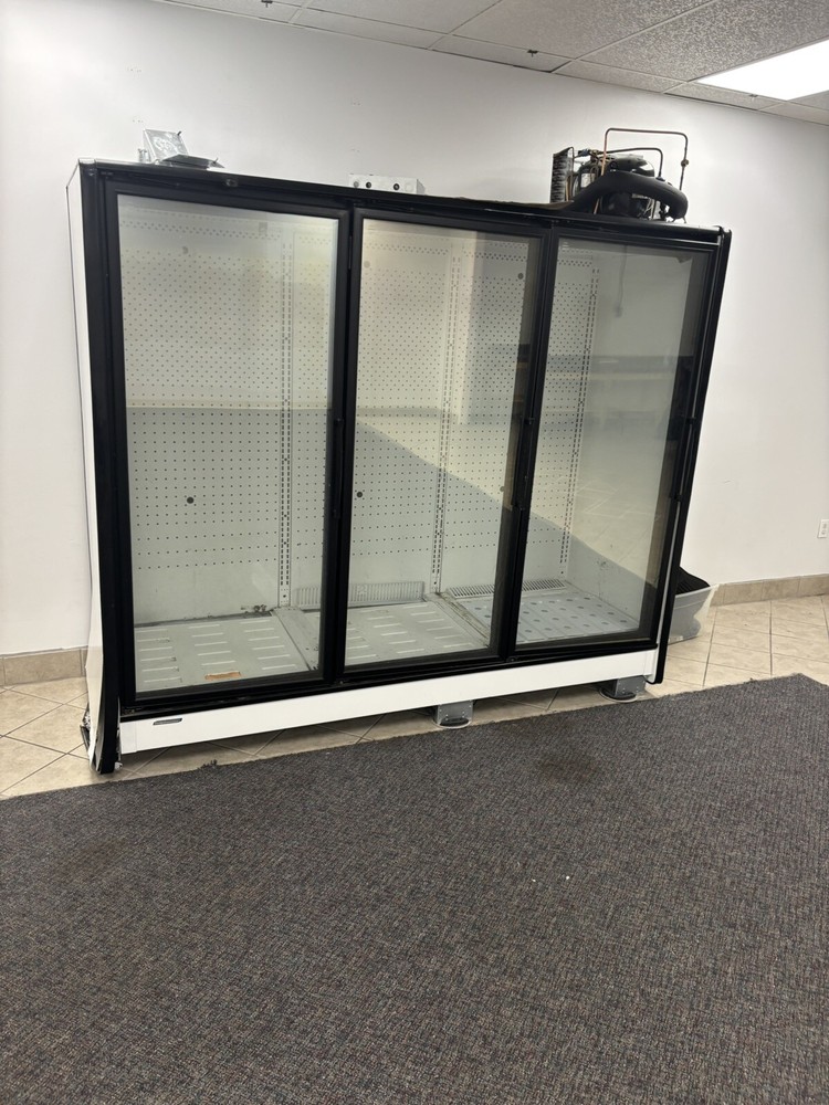 3 door commercial refrigerator used