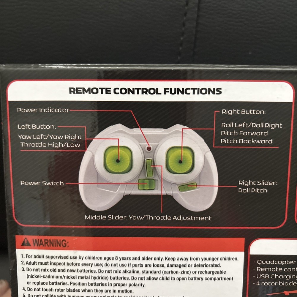 Pocket Air Drone Quadcopter New In Box