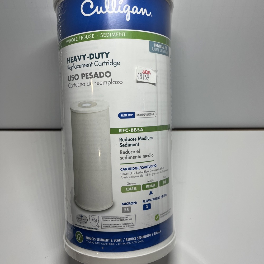 Culligan Universal Heavy-Duty Radial Flow Carbon Replacement Cartridge Filter