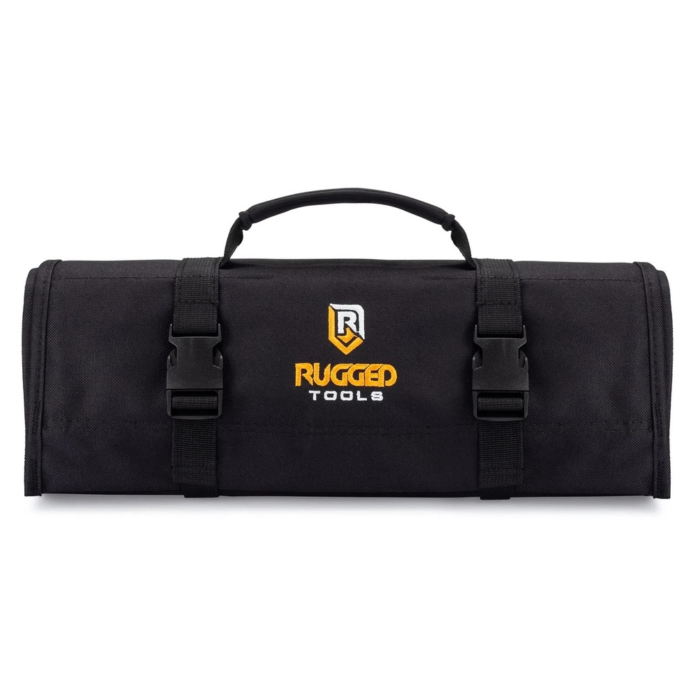 32 Pocket Tool Roll Organizer Wrench Socket Pouch Roll Up Storage Bag Rugged