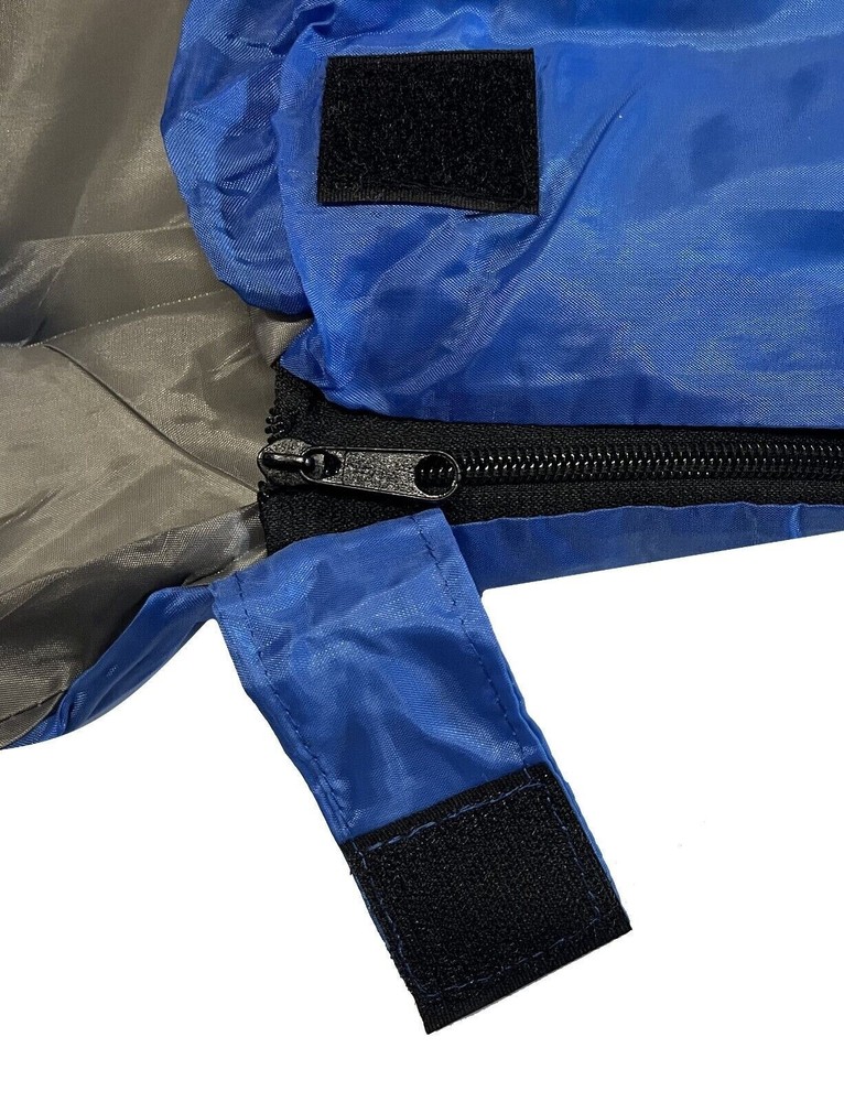 2 Pack - Mummy Sleeping Bag 7' Thick Comfortable Camping Backpacking, 20F Blue