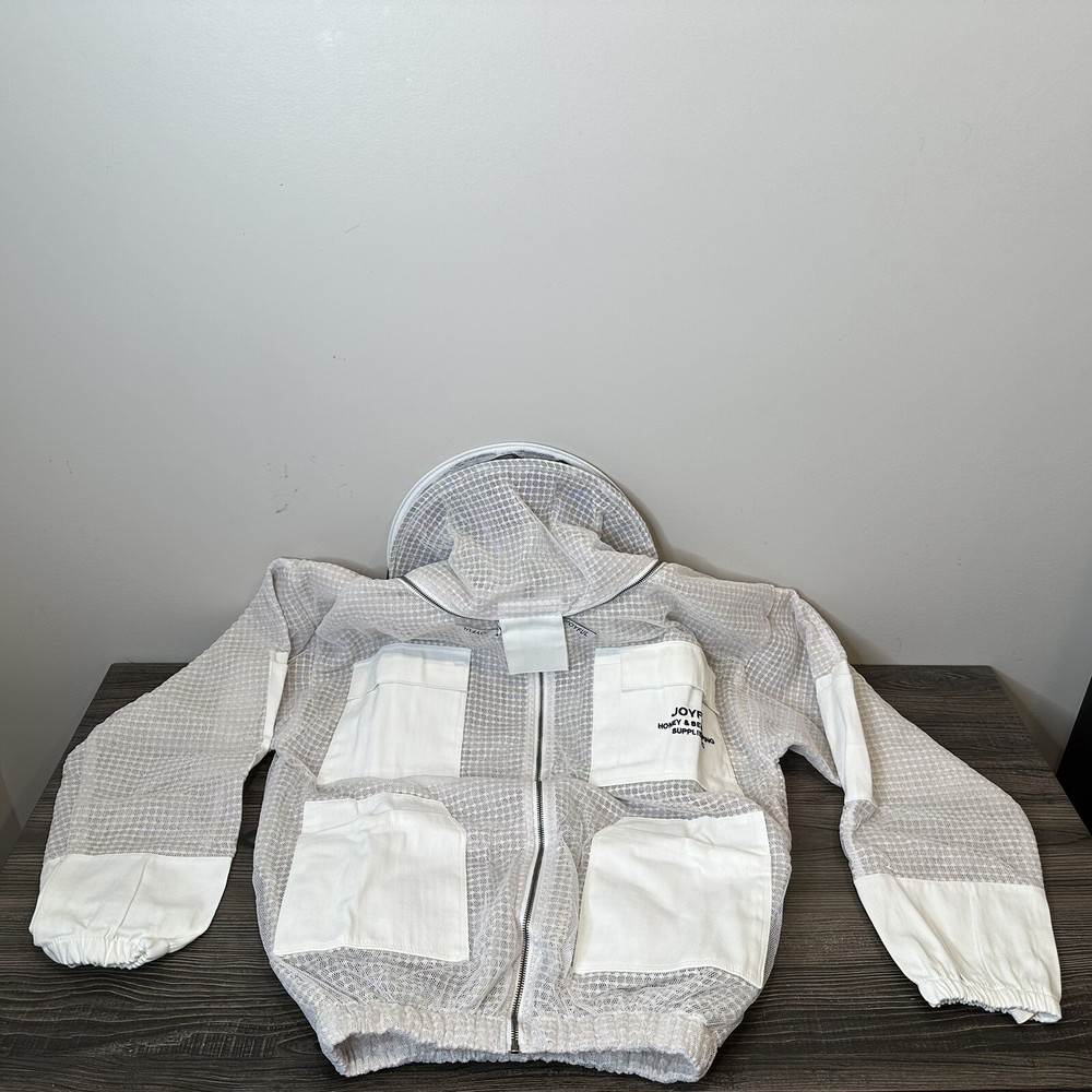 Beekeeper Ultra Ventilated 3 layer mesh Beekeeping Jacket With Hat Veil / 3XL