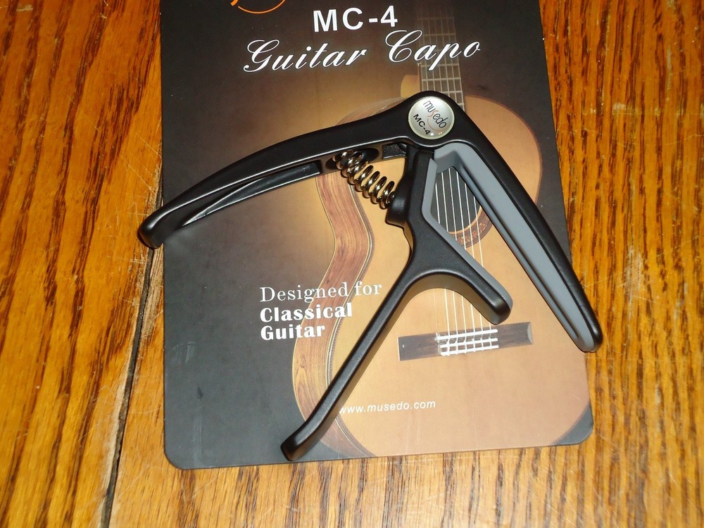 CLASSICAL GUITAR TRIGGER CAPO COMFORTABLE QUICK RELEASE ADJUST STAGE STUDIO TOOL