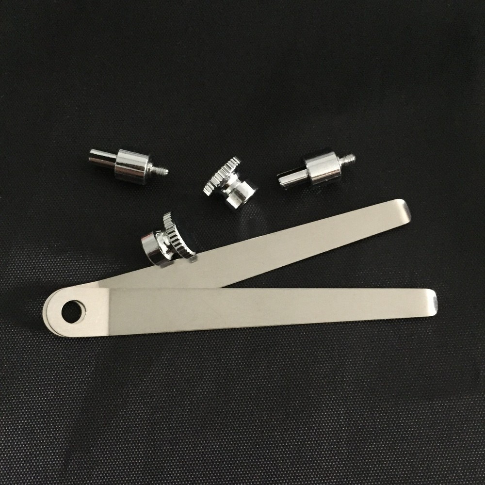 2 PCS 8.2cm Stereo Microscope Tablet Clip Slides Clip Stage Presser