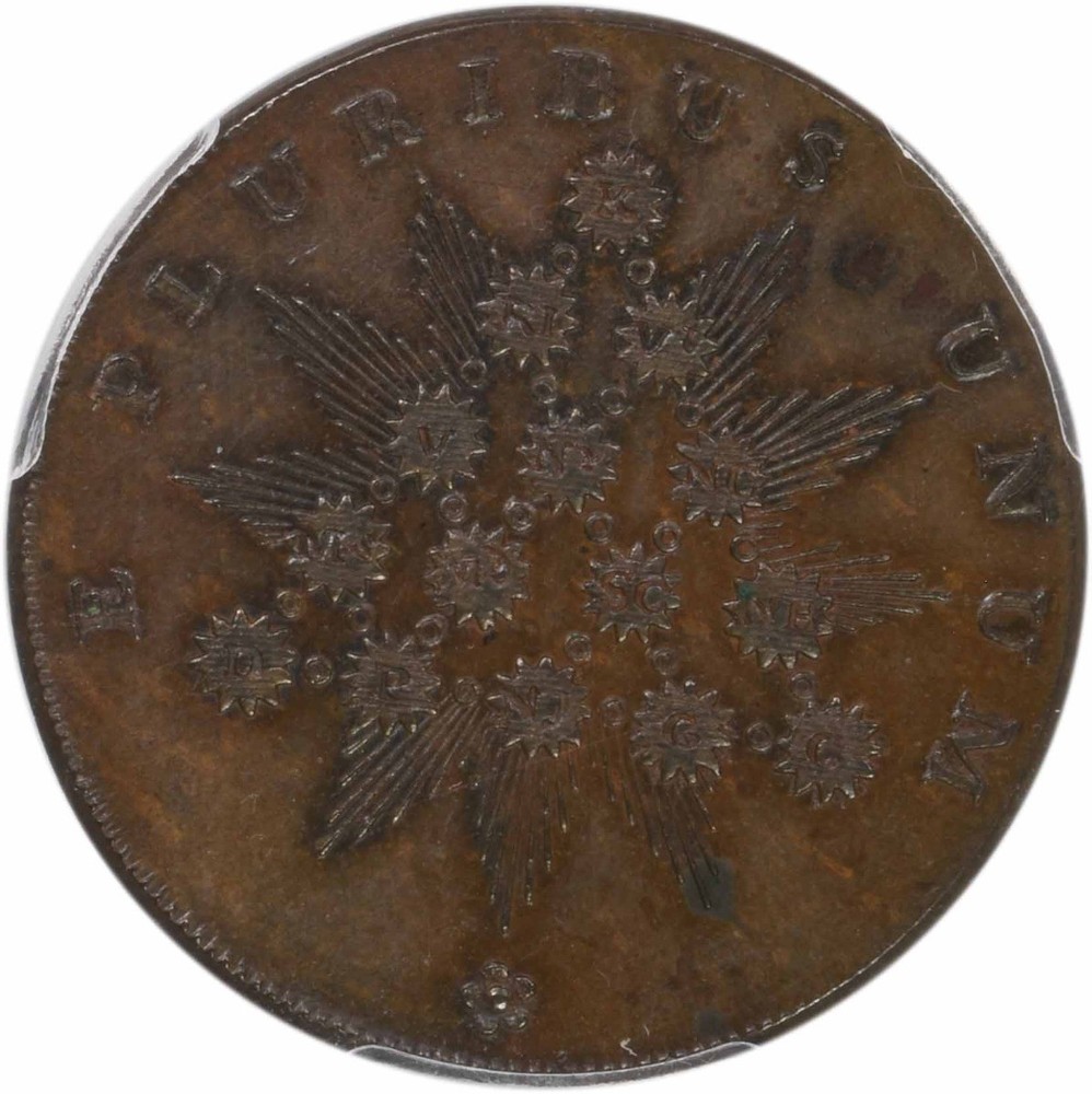 1790s Token Kentucky Plain Edge MS63BN PCGS