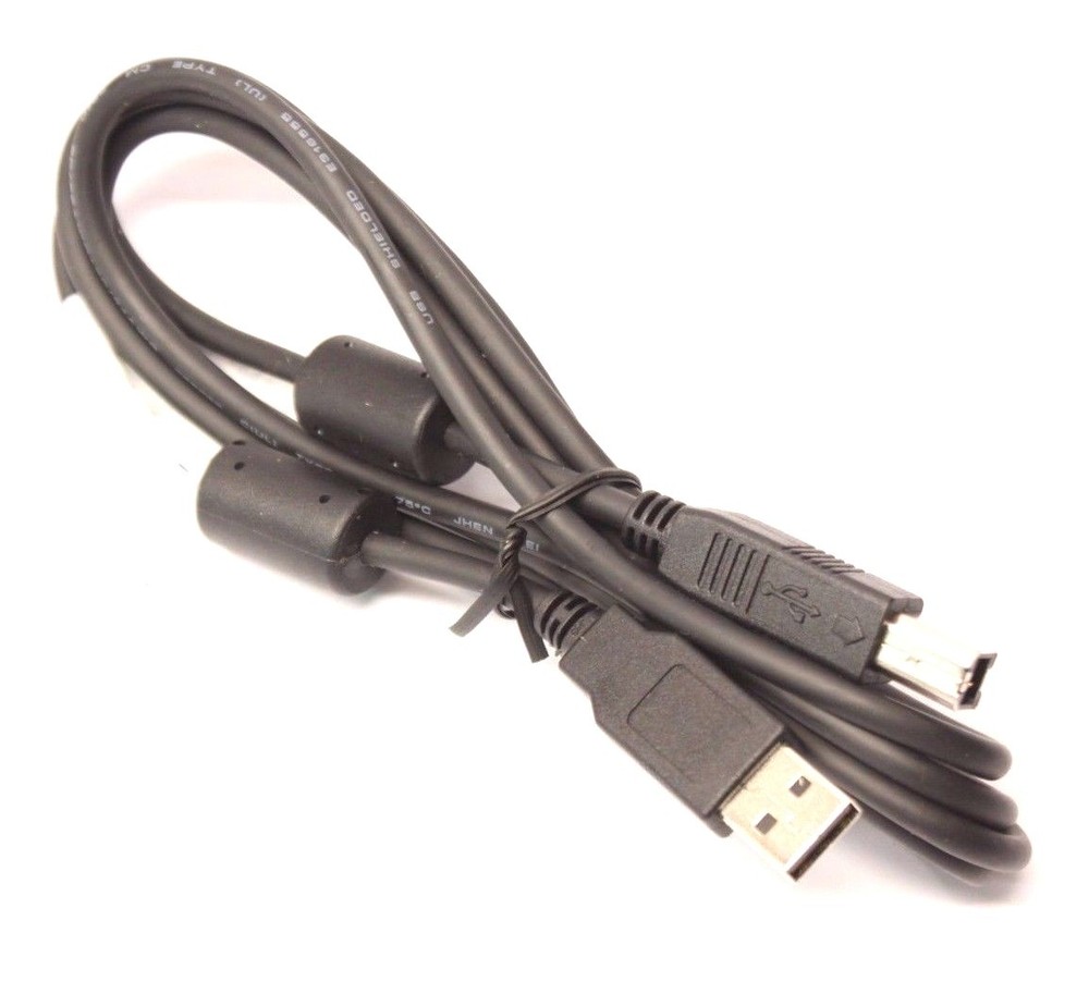 USB A/B Device Cable Cords for Computer to Canon Inkjet Laser Printer