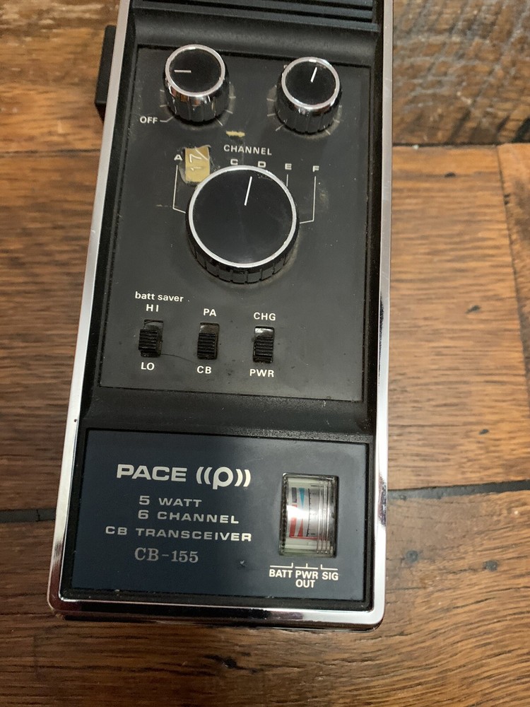 Pace P Model CB155 Transmitter Field Strength Meter SWR CB HAM Radio