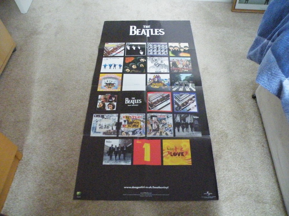 BEATLES DIAGOSTINI LARGE POSTER