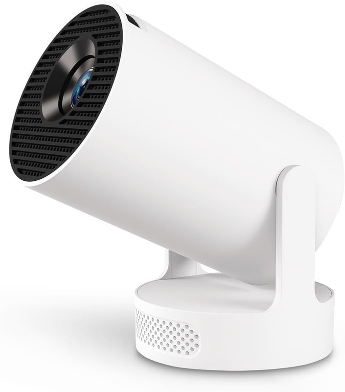 Mini Projector Smart Projector WiFi 6 Bluetooth 5.4 5W Speaker, 110-inch Screen
