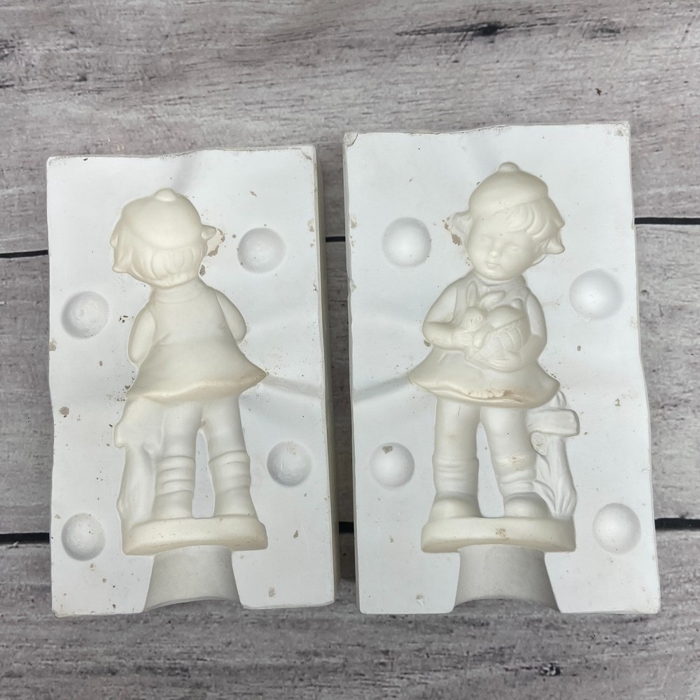 Vintage Ruby Ceramic Slip Casting Mold Heidi Carrying Rabbit #143