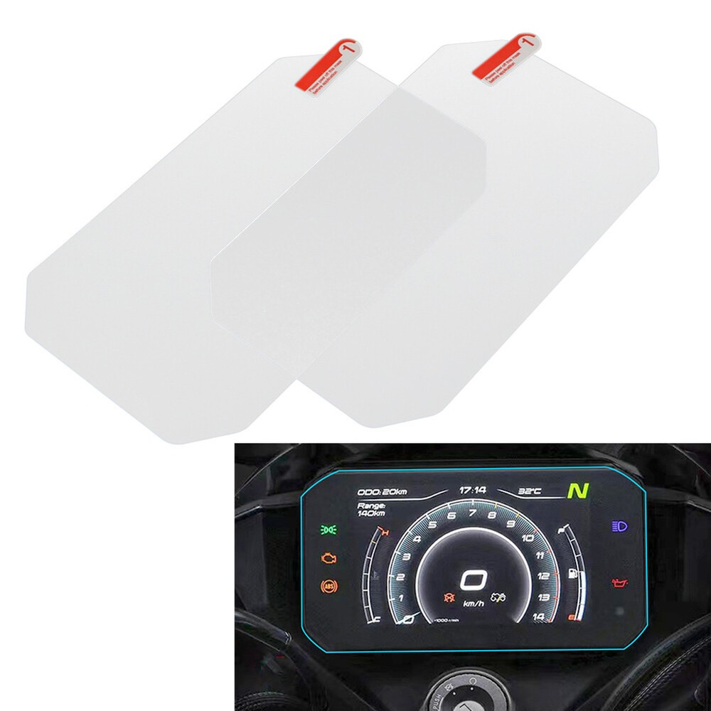 Front Dashboard Screen Protector Scratch Protection Film For CFMOTO 400SR Clear