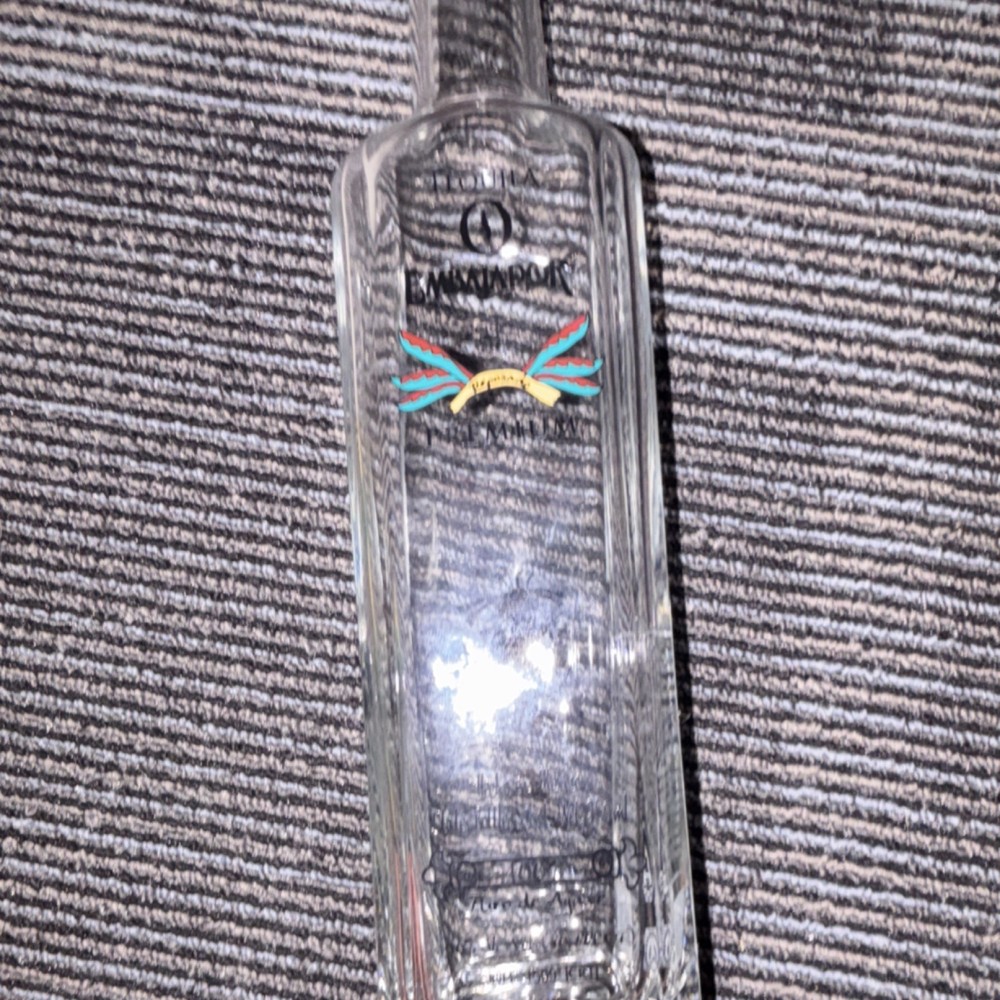 Embajador Reposado Tequila bottle Empty