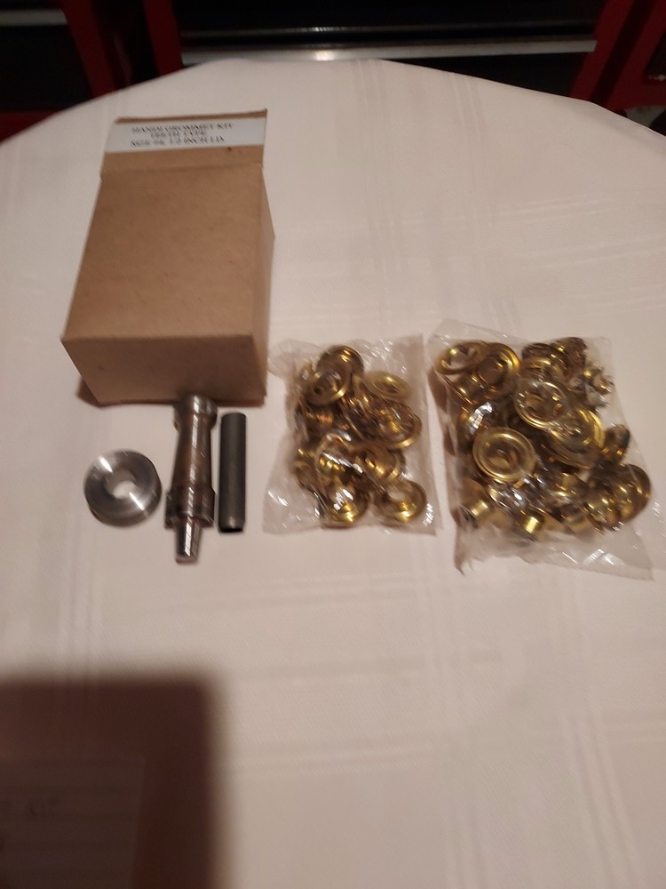 Handi Grommet Kit, Teeth Type, Size #4, 1/2" I.D. New In Box
