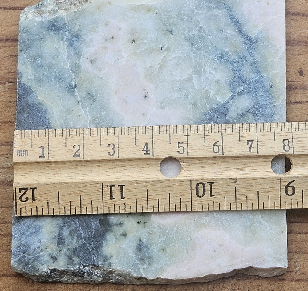 Thulite Lapidary Slab 123 grams