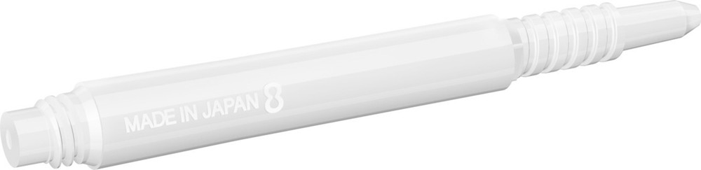 Target 8 Flight Locked Shaft Intermediate+ White (29.5mm)