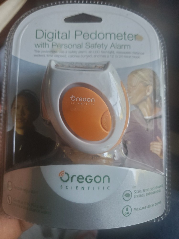 Oregon Scientific PE828 Pedometer with Panic Alarm