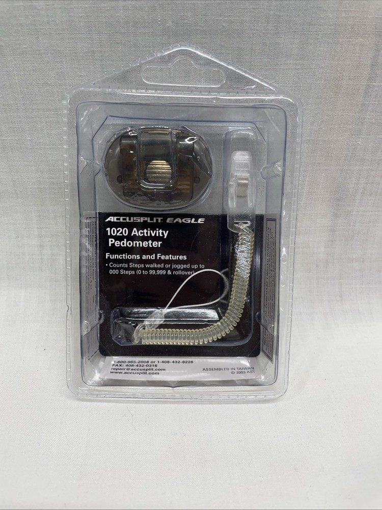 Accusplit Eagle AE1020SM Activity Pedometer - New - Sealed