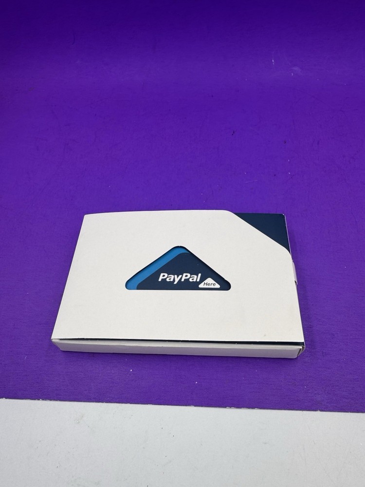 Paypal Here Mobile Reader Credit Debit Card Headphone Aux