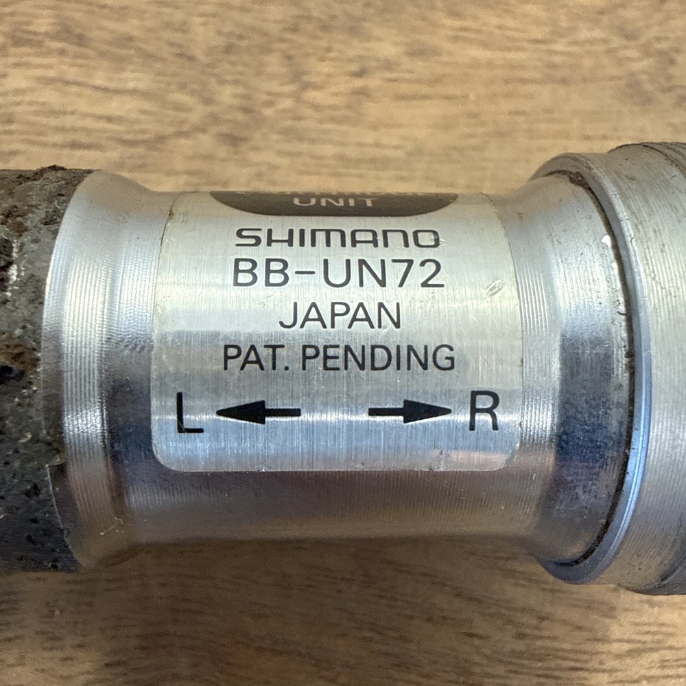 Shimano BB-UN72 Bottom Bracket Square Taper 68mm Shell 110mm Deore XT