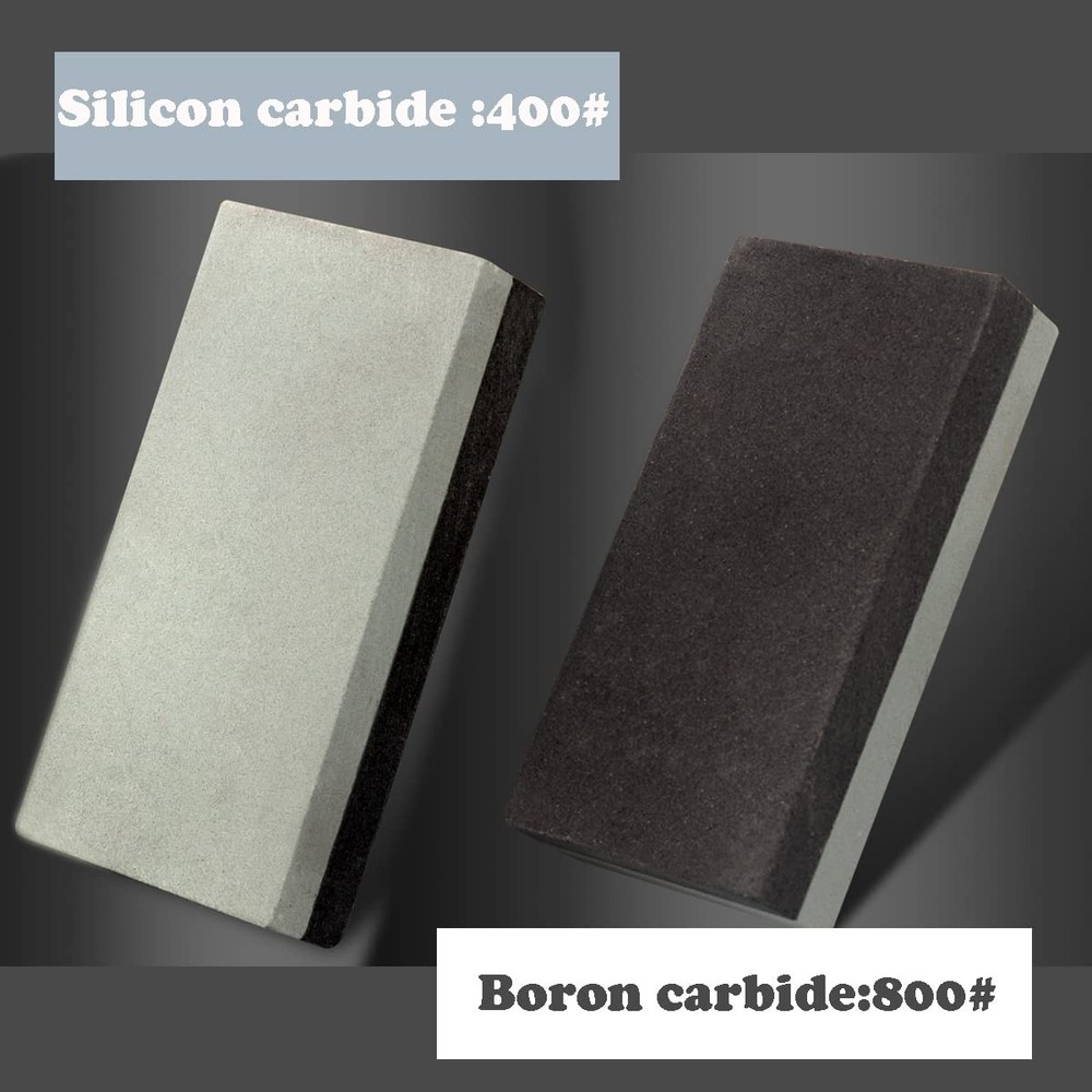 1pc Small Sharpening Stone Dual Sided 400/800 Combination Pocketsized Whetston