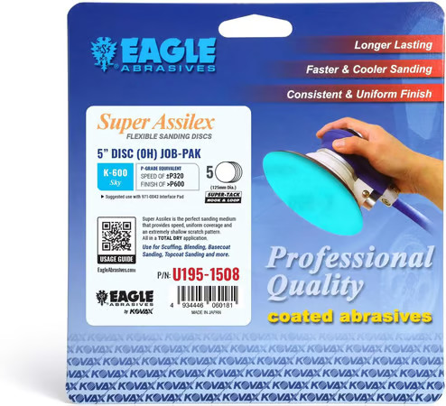 Eagle Abrasives 5” Assilex Discs - Sky NH