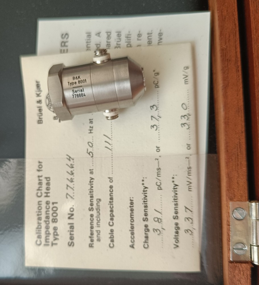 Bruel & Kjaer Impedance Head Type 8001