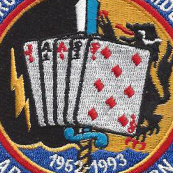 VA-145 Patch Rustler's Last Ride Around The Horn